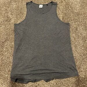 CAbi Charcoal Sleeveless Top